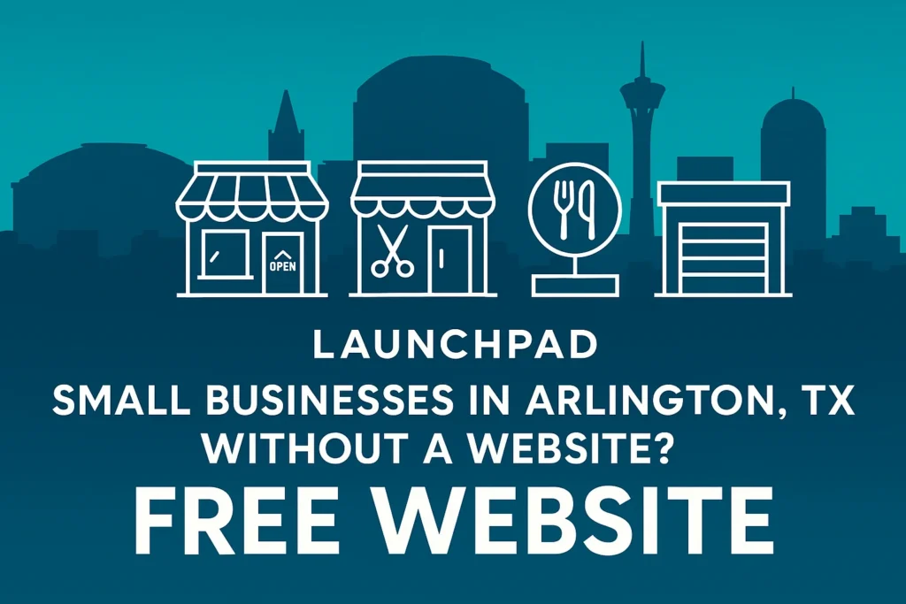 free website for arlington tx businesses