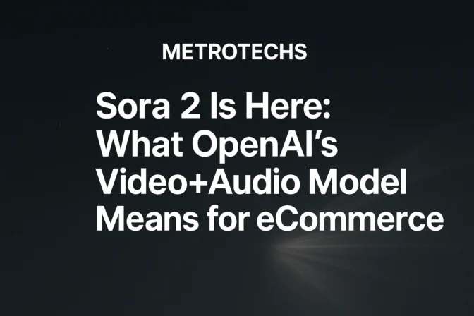 Sora 2 Is Here: What OpenAI’s New Video+Audio Model Means for eCommerce