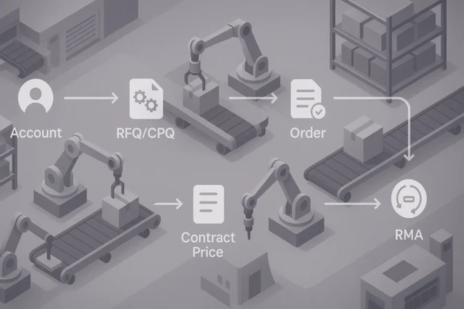 B2B Commerce Governance For Manufacturers | Metrotechs 8 The M2B Commerce Stack: How Manufacturers Should Choose Systems That Scale