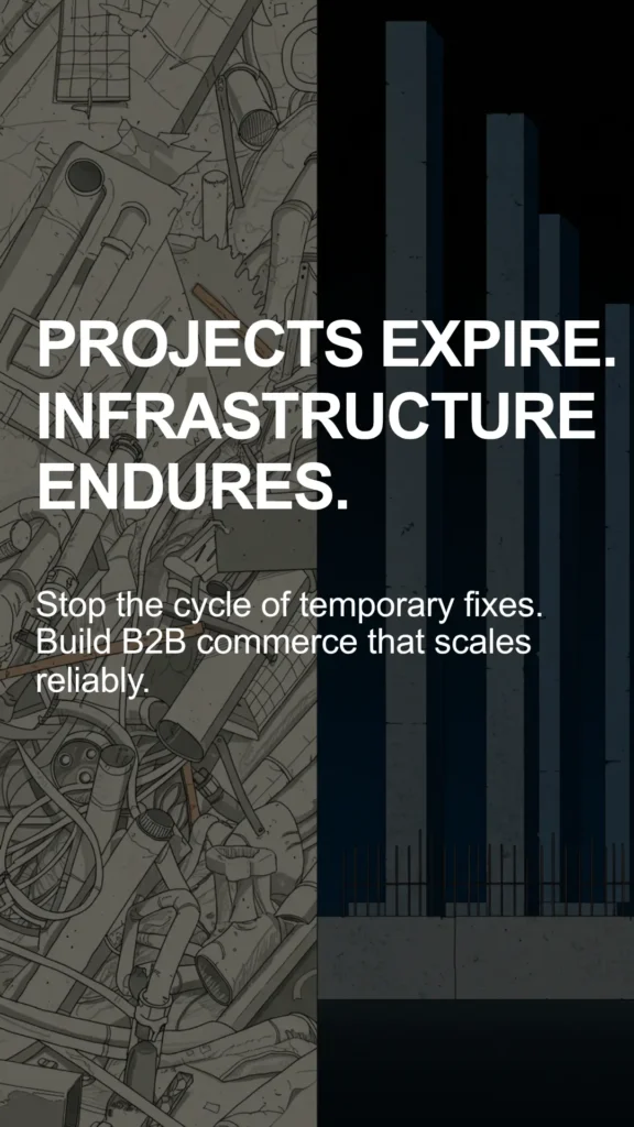 Projects Expire Infrastructure Endures version 1